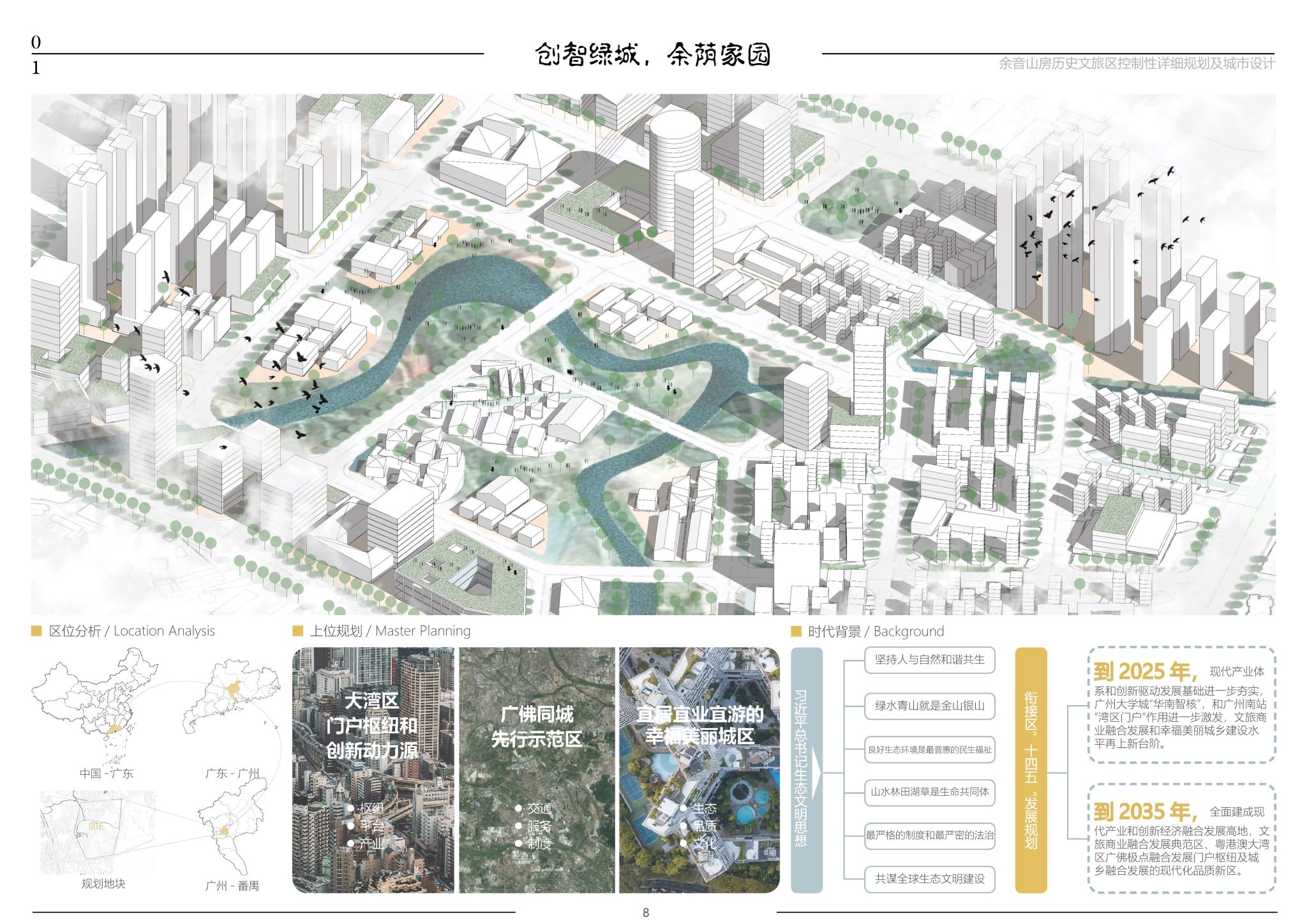 2025年城乡规划学生作品-广东白云学院建筑工程学院